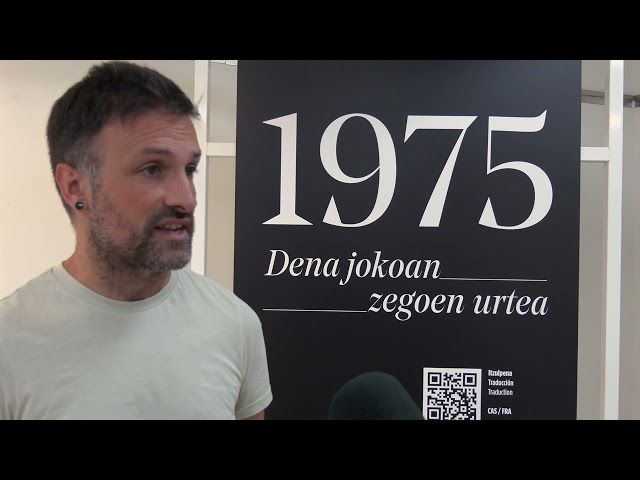 ‘1975 Dena jokoan zegoen urtea’ erakusketa bideoaren irudi txikia