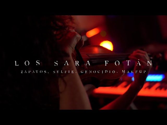 Los Sara Fontán. Zapatos, selfie, genocidio, makeup. Zuzenean Urretxu Zumarragako Gaztetxean bideoaren irudi txikia