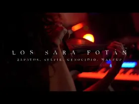 Los Sara Fontán. Zapatos, selfie, genocidio, makeup. Zuzenean Urretxu Zumarragako Gaztetxean edukiaren irudi txikia