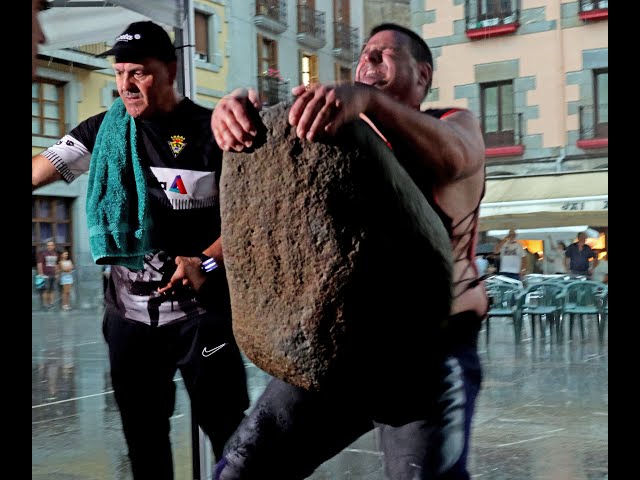 Ekaitzak bet-betean harrapatu du Mintxeta Memoriala harijasotze txapelketa bideoaren irudi txikia