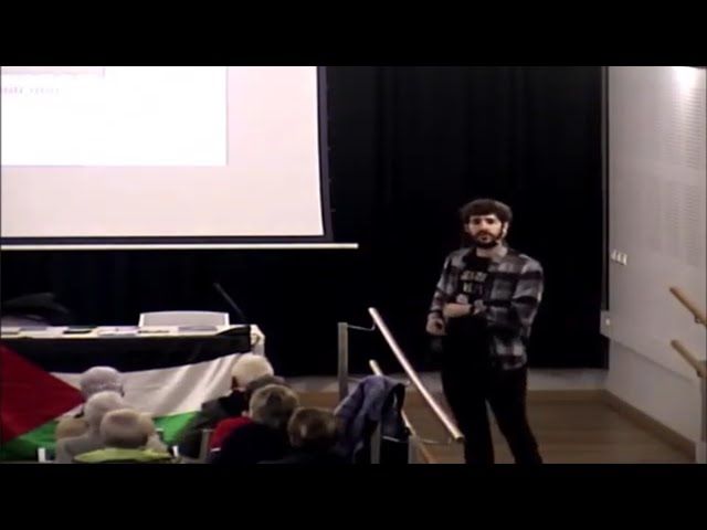 PALESTINA ETA ISRAELEN GATAZKAREN JATORRIA. GOIENAGUSI ELKARTEAN HITZALDIA.  MARKEL ELORTZA bideoaren irudi txikia