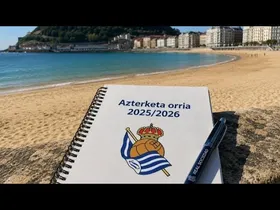 ⚽🔵⚪: REMIROK EZ DU GAINDITU, GORROTXAREN ESTREINALDI BIKAINA, DENBORALDIKO NOTAK edukiaren irudi txikia