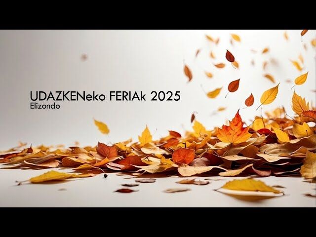 UDAZKENEKO FERIAK 2025 ELIZONDO bideoaren irudi txikia