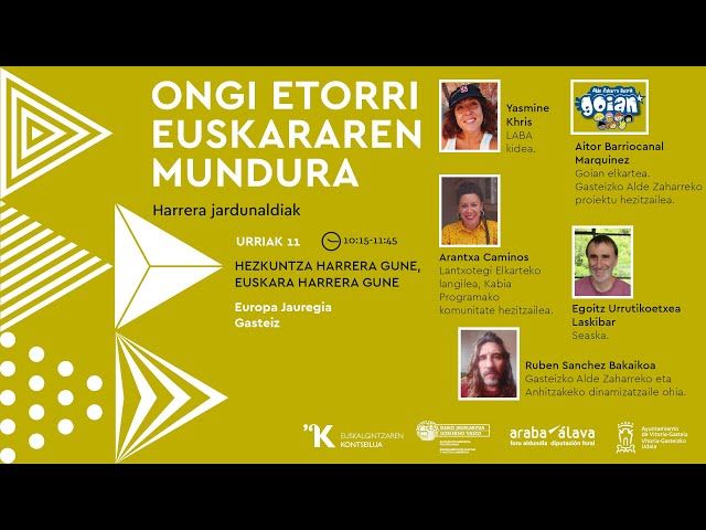 Hezkuntza harrera gune, euskara harrera gune – Laba, Lantxotegi-Kabia, Seaska, Goian eta Gasteiz bideoaren irudi txikia