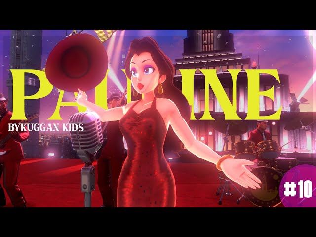 PAULINE | SUPER MARIO ODDYSSEY | #10 | BYKUGGAN KIDS bideoaren irudi txikia