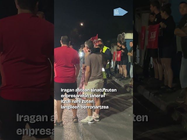 Bizilagunen txaloen artean sartu dira Maderas de Llodioko langileak fabrikara, 290 egunen ostean bideoaren irudi txikia