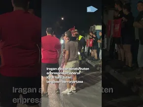Bizilagunen txaloen artean sartu dira Maderas de Llodioko langileak fabrikara, 290 egunen ostean bideoaren irudi txikia