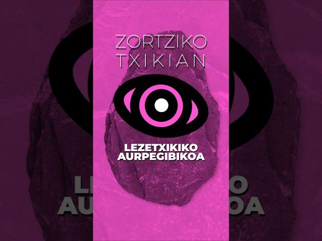 Lezetxikiko aurpegibikoa #zortzikotxikian bideoaren irudi txikia