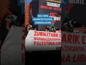 Palestina | BDZren manifestazioa, Zinemaldian bideoaren irudi txikia