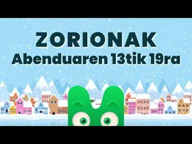 ZORIONAK ZURI - ABENDUAREN 13TIK 19RA - MAKUSI KLUBA edukiaren irudi txikia