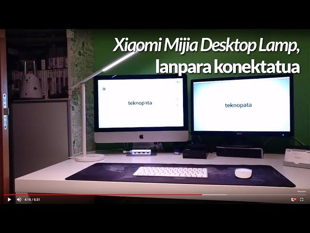 Unboxing: Xiaomi Mijia Desk Lamp bideoaren irudi txikia