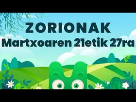 ZORIONAK ZURI - MARTXOAREN 21ETIK 27RA - MAKUSI KLUBA edukiaren irudi txikia