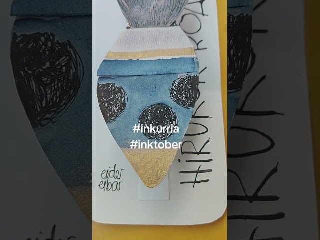 HIRUKOKOROA⬛⬛ #inkurria #inktober ⬛⬛⬛ 30/ Hutsik ° Vacant bideoaren irudi txikia