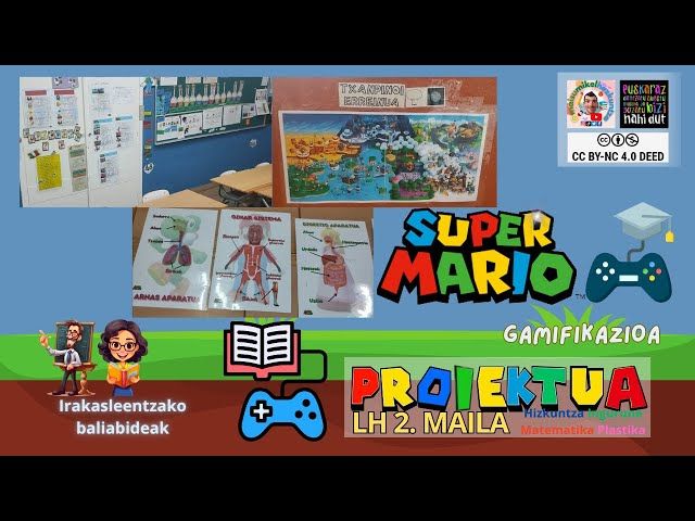 Mario Bros proiektua Lehen Hezkuntzan  Gamifikazioa egunerokoan motibazioa eta ahozkotasuna lantzeko bideoaren irudi txikia