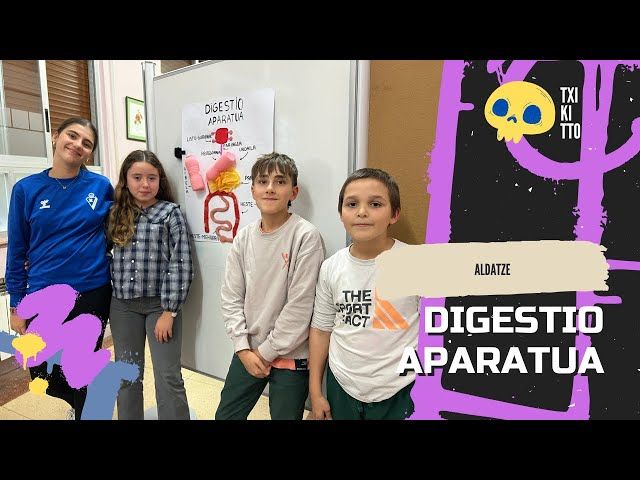 🎙 ALDATZE - Digestio-aparatua 📝 Ikasleekin Berriketan -TXIKITTO bideoaren irudi txikia