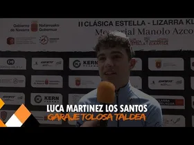 LUCA MARTINEZ LOS SANTOS - GARAJE TOLOSA-DANENA | LIZARRA KLASIKOA 2026 edukiaren irudi txikia