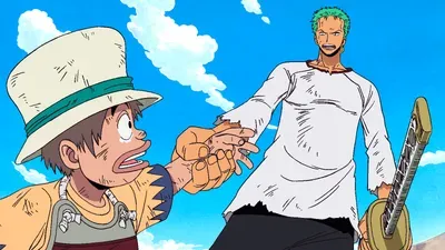135. Zoro pirata-ehiztaria, ezpatari alderraia