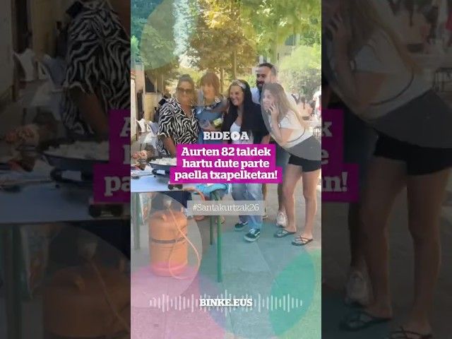 Paella txapelketa | BINKE bideoaren irudi txikia