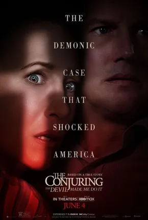 The Conjuring 3: Deabruak behartu ninduen edukiaren posterra