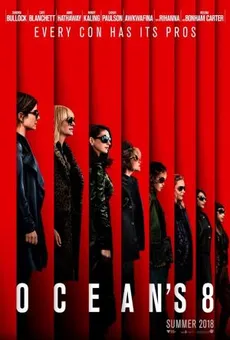 Ocean's 8 edukiaren posterra