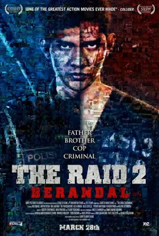 The Raid 2: Berandal edukiaren posterra