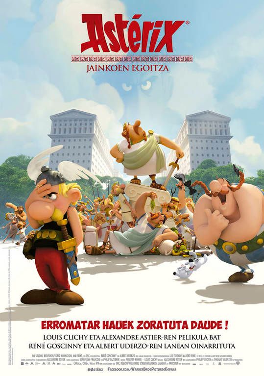 Asterix, Jainkoen Egoitza