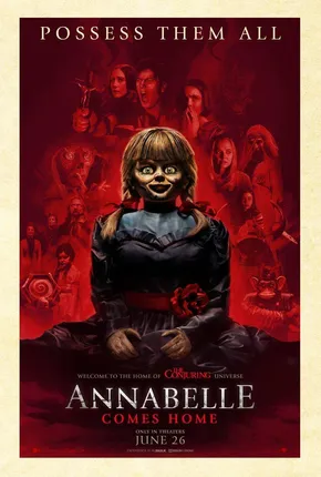 Annabelle etxera itzuli da edukiaren posterra