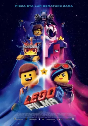 LEGO filma 2 edukiaren posterra