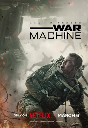 Gerra makina edukiaren posterra