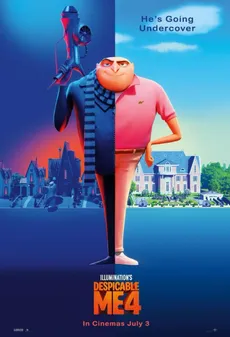 Despicable Me 4  edukiaren posterra