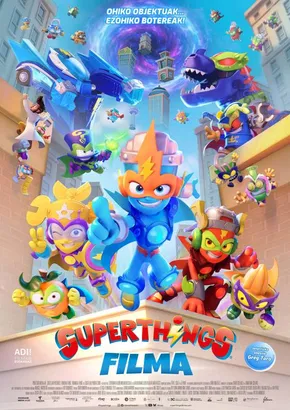 Superthings: Filma edukiaren posterra