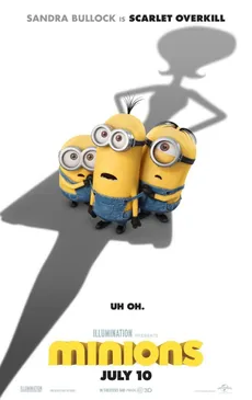 Minions edukiaren posterra