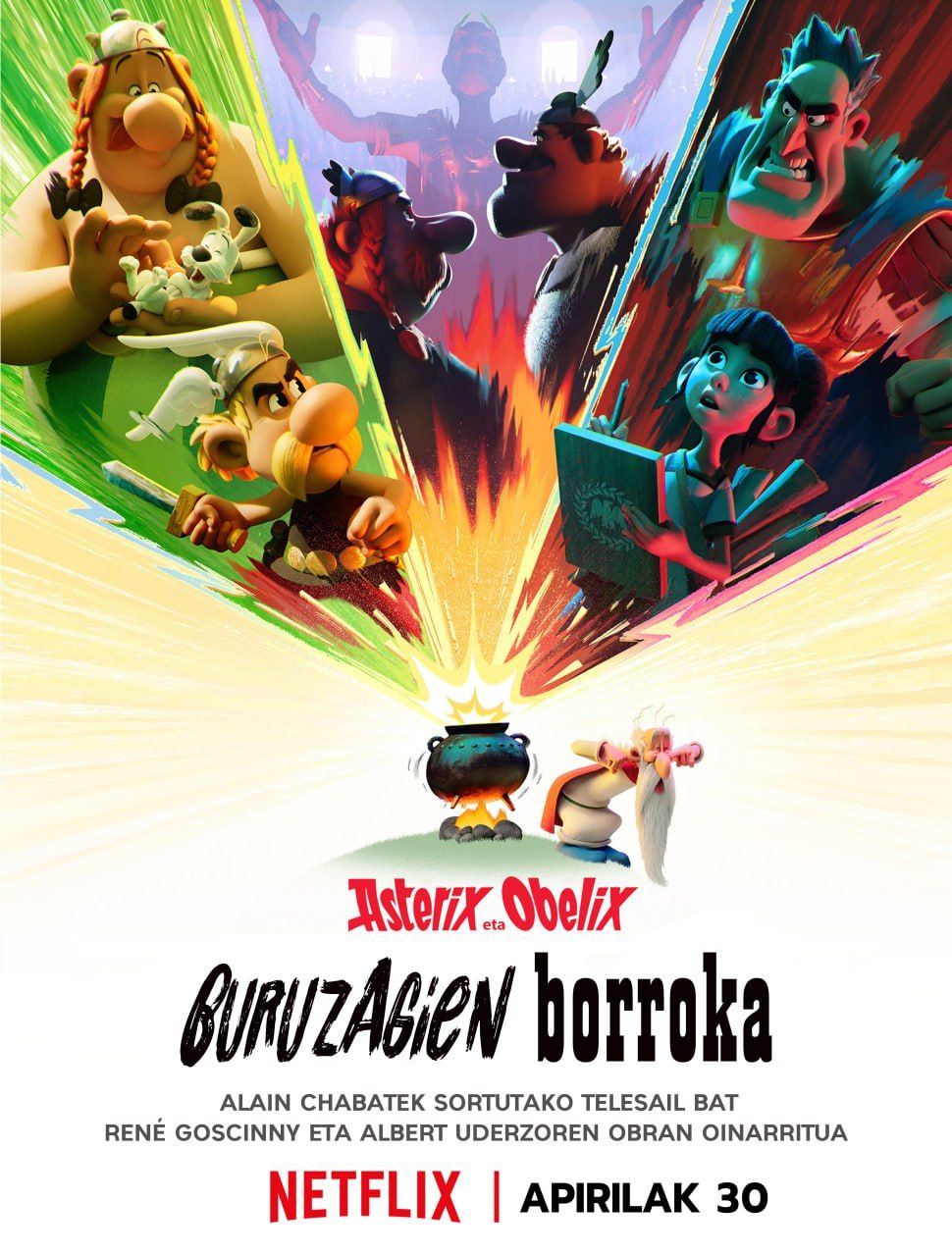 Asterix eta Obelix: Buruzagien borroka