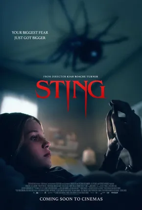 Sting. Armiarma hiltzailea edukiaren posterra