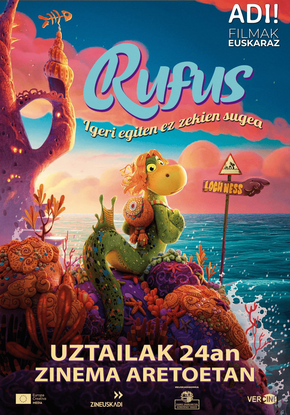 Rufus, igeri egiten ez zekien sugea