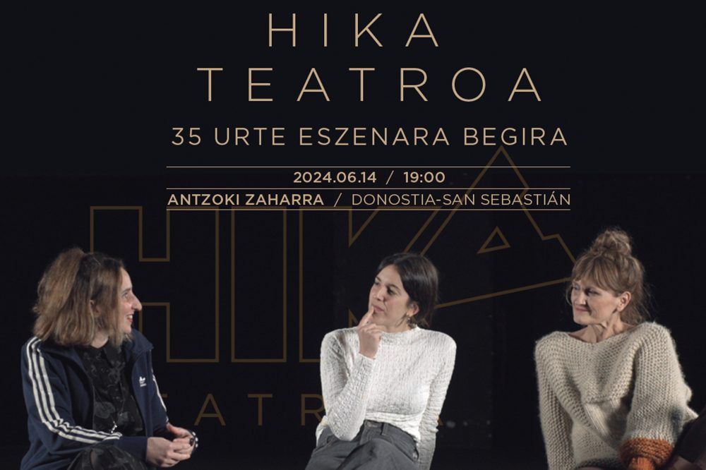 35 urte eszenara begira