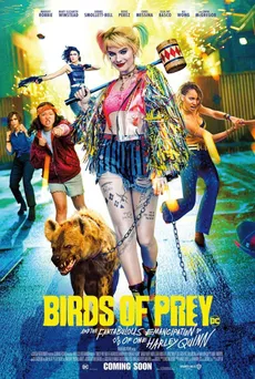 Harrapariak (eta Harley Quinnen emantzipazio fantastikoa) edukiaren posterra