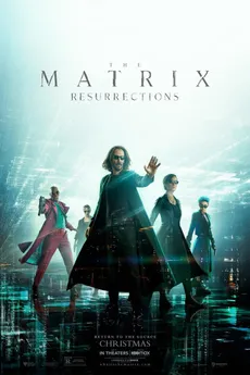 Matrix Resurrections edukiaren posterra