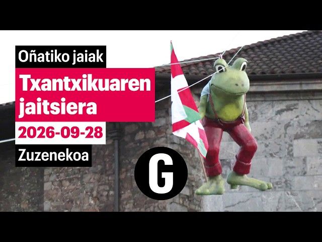 Oñatiko jaiak: Txantxikuaren jaitsiera bideoaren irudi txikia