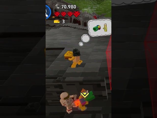 KARAMELUZKO MUNDUA | LEGO WORLDS | #1 | BYKUGGAN KIDS | SHORT #3 #lego #nintendo bideoaren irudi txikia