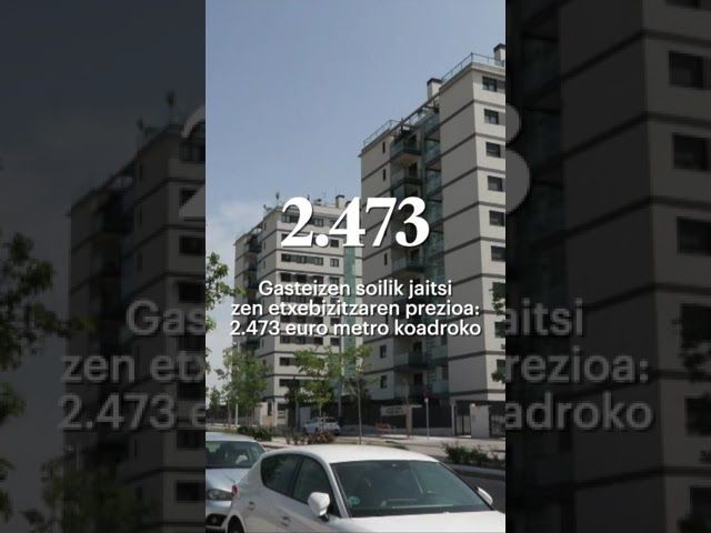 Etxebizitzaren prezioak goia jo zuen iaz Hego Euskal Herrian bideoaren irudi txikia