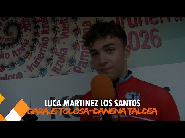 LUCA MARTINEZ LOS SANTOS - GARAJE TOLOSA-DANENA | IRUÑERRIKO ITZULIA 2026 bideoaren irudi txikia