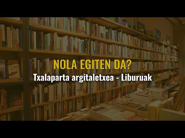 Nola egiten da? | Txalaparta argitaletxea bideoaren irudi txikia