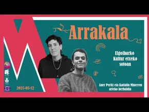 Arrakala (Aner Peritz eta Kattalin Minerren arteko berbaldia) bideoaren irudi txikia
