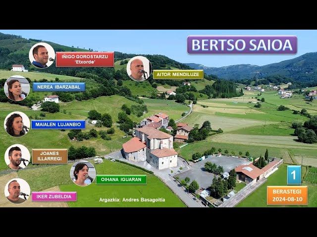 Bertso saioa (1) (Berastegi, 2024-08-10) (34'30'') bideoaren irudi txikia