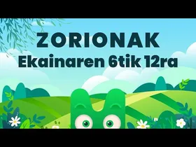 ZORIONAK ZURI - EKAINAREN 6TIK 12RA - MAKUSI KLUBA edukiaren irudi txikia