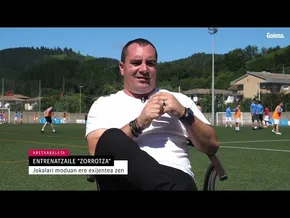 Unai Calzon: 'gero arte' bat, futbolari bideoaren irudi txikia