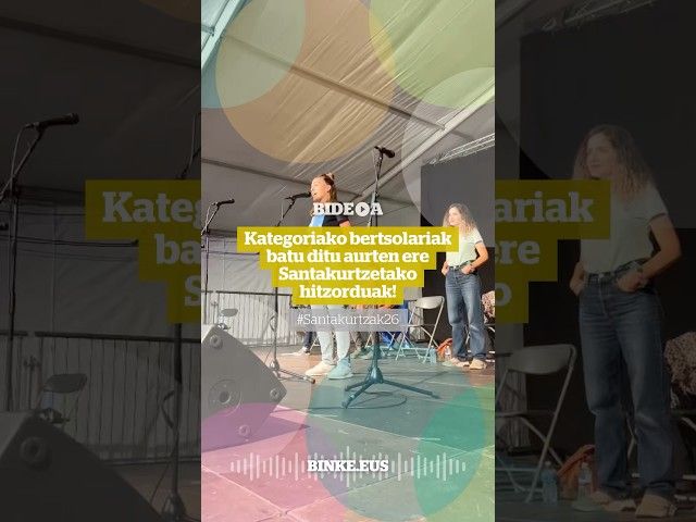 Bertso saioa | BINKE bideoaren irudi txikia