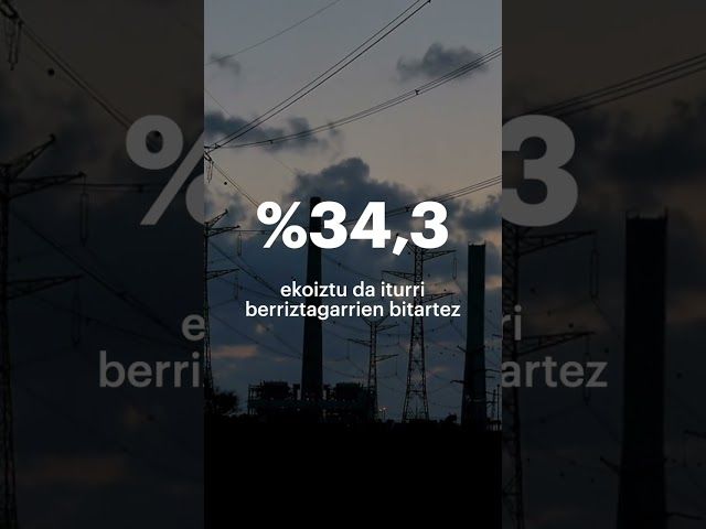 Argindar gehiago sortu da berriztagarrien bidez ikatza baliatuz baino bideoaren irudi txikia