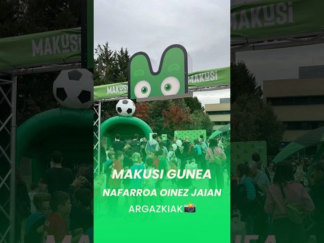 MAKUSI GUNEA NAFARROA OINEZ JAIAN ‼️💚 Mila esker atzo gunera gerturatu zineten guztioi 🫂 #MAKUSI bideoaren irudi txikia